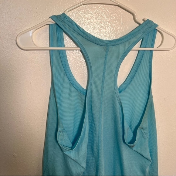 Under Armour Run Racerback Tank Top Light Blue - Picture 8 of 10